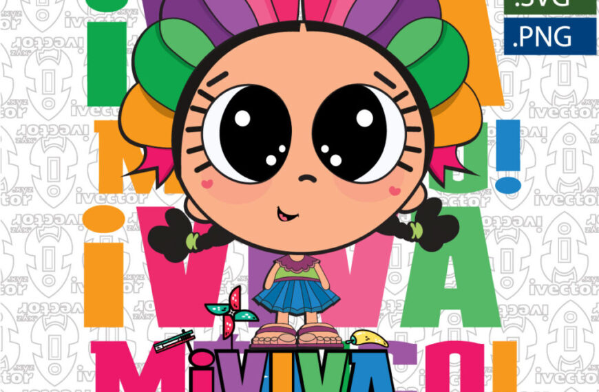 !VIVA MÉXICO! MUÑECA OJOS GRANDES