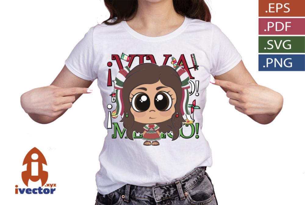 VIVIA-MEXICO-MUNECA-VECTOR-EDITABLE_P2 VIVIA MEXICO MUÑECA VECTOR EDITABLE