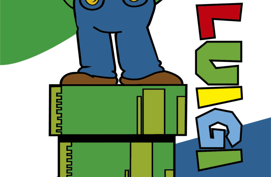 LUIGI BROS CUERPO EDITABLE EPS PDF VECTOR
