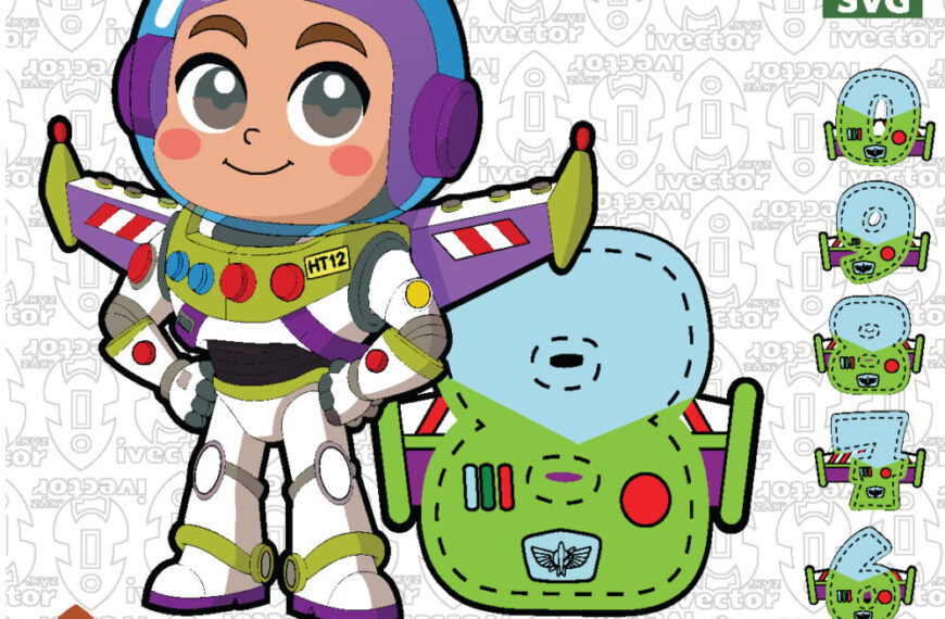 Vector Niño Astronauta Espacial Cumpleaños– Archivo SVG, PNG, EPS y PDF para Fiesta Infantil