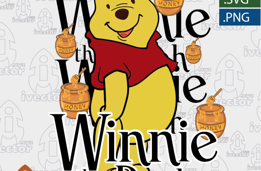 WINNIE THE POOH VECTOR EDITABLE EPS PDF