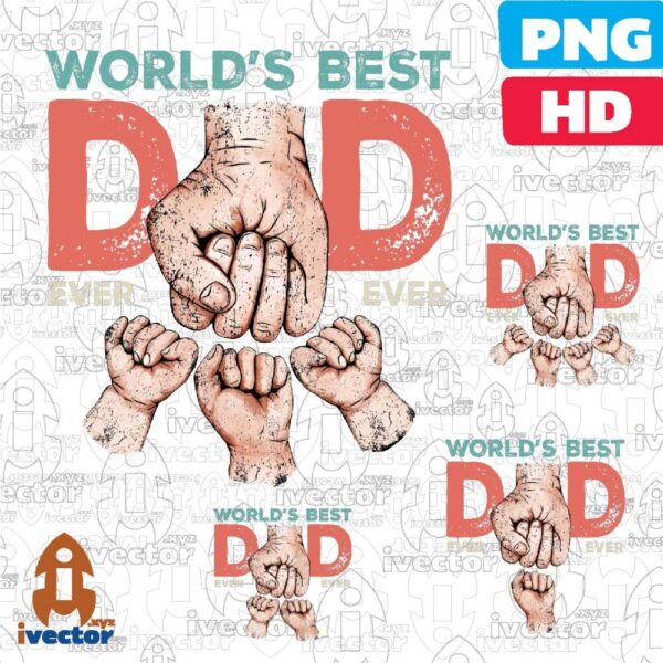 WORLD-BESD-DAD-FOREVER-PUNOS-PNG-ALTA-CALIDAD-01-1-600x600 Papá es tan valiente ... vector Mario Bros Eps PDF