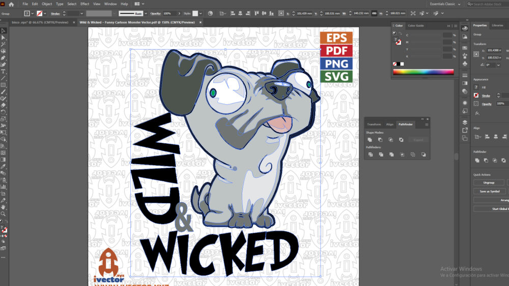 Wild-Wicked-–-Funny-Cartoon-Monster-Vector-02 Wild & Wicked – Funny Cartoon Monster Vector