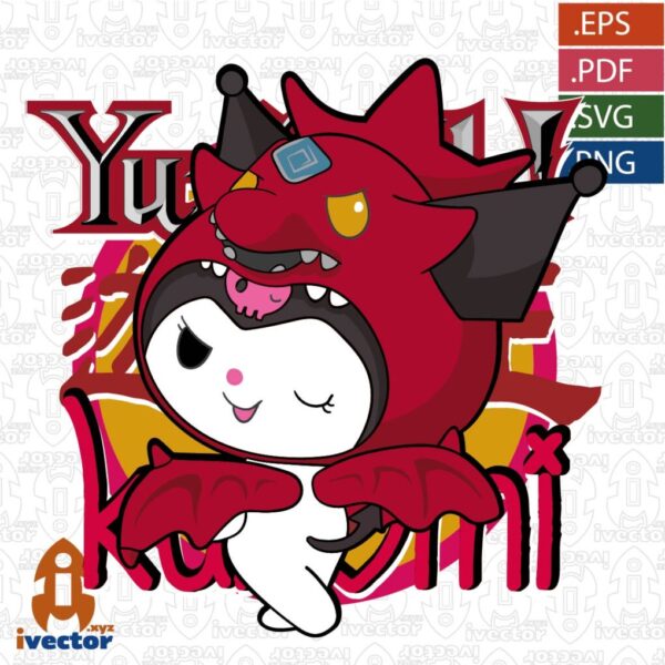 YU-GI-OH-KUROMI-VECTOR-EDITABLE-PERSONAJES-01-600x600 Ivector - Recursos Ilimitados DTF