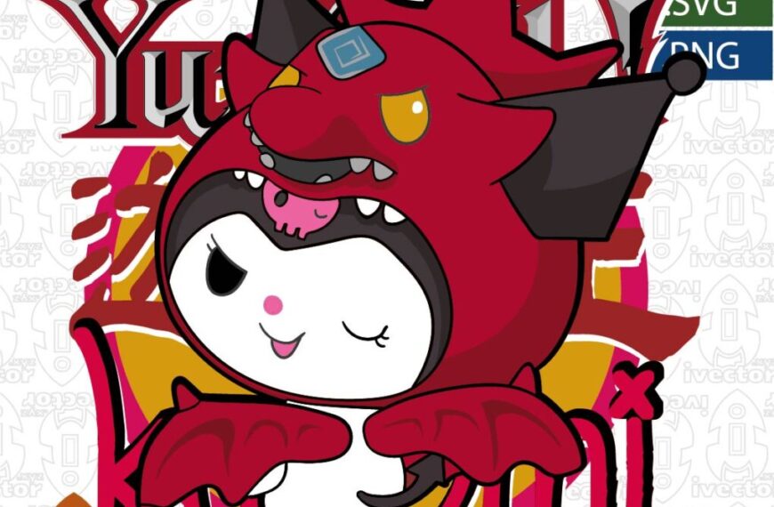 YU GI OH KUROMI VECTOR EDITABLE PERSONAJES