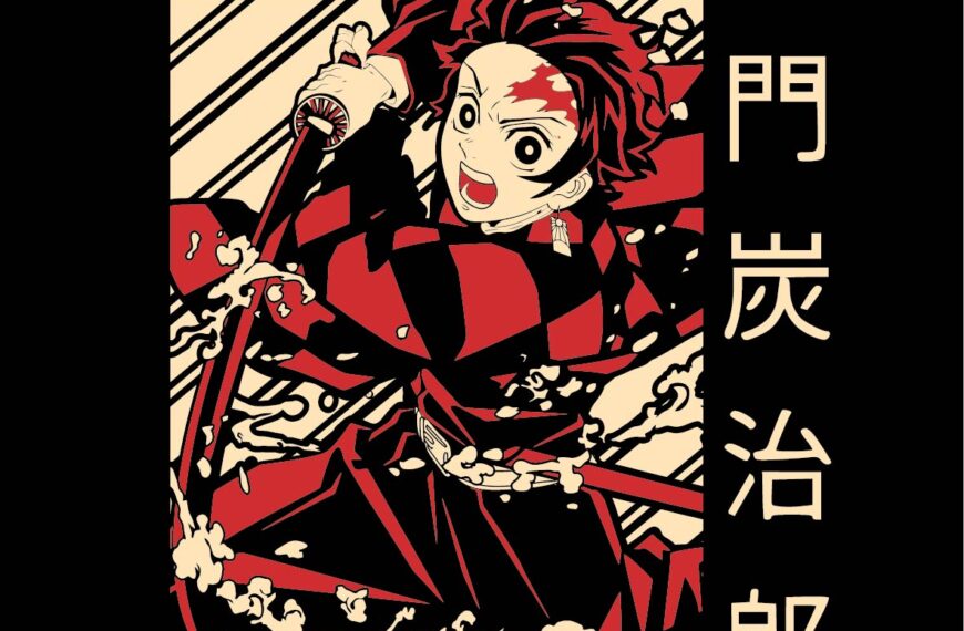 TANJIRO ANIME ESPADS VECTOR