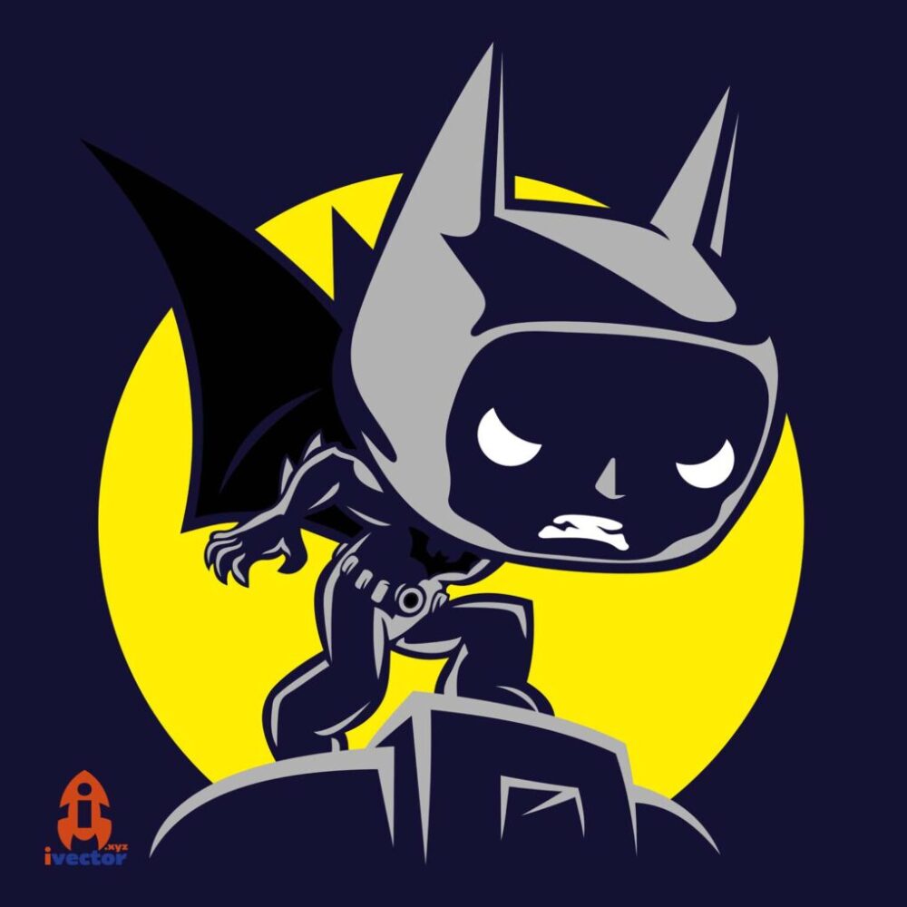 Batman Funko vector