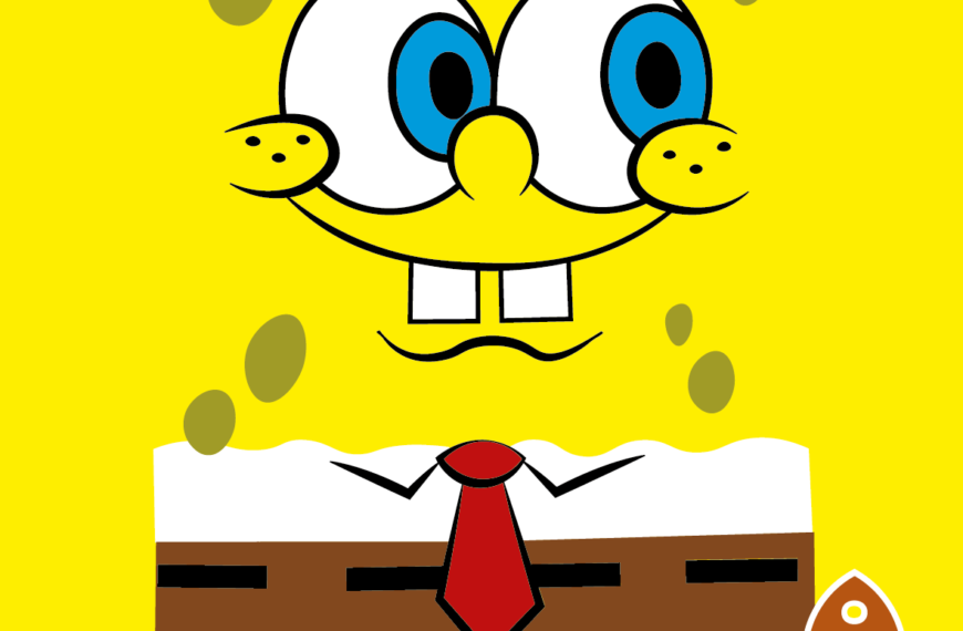 Bob Esponja con pantaloncillos vector eps pdf