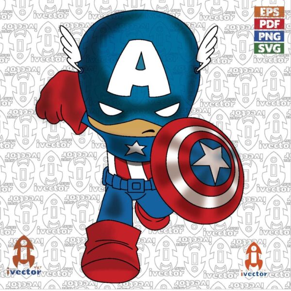 capitan-america-vector-01-600x600 Vectores completamente editables