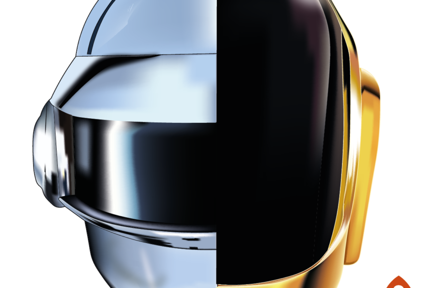 Daftpunk Casco Fusión Vectorizado Eps Eps