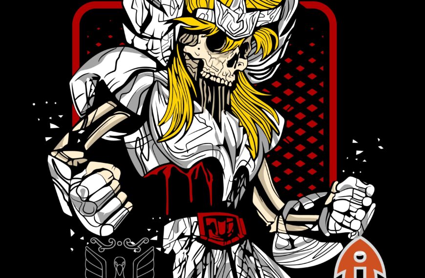 Cisne Calavera Vector| Caballeros del Zodiaco