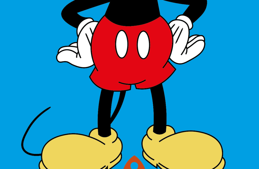 Cuerpo Mickey Mouse Disney vector Eps PDF