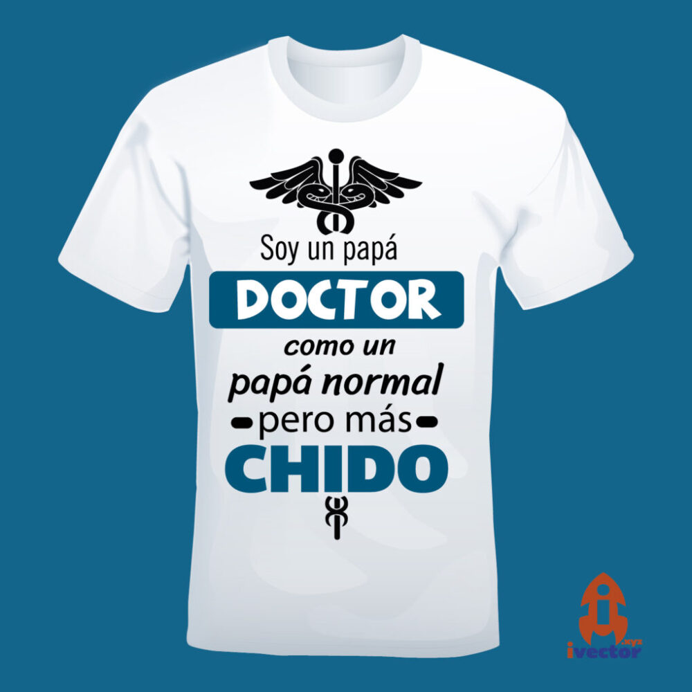 Día del padre Doctor Vector corte Vinil