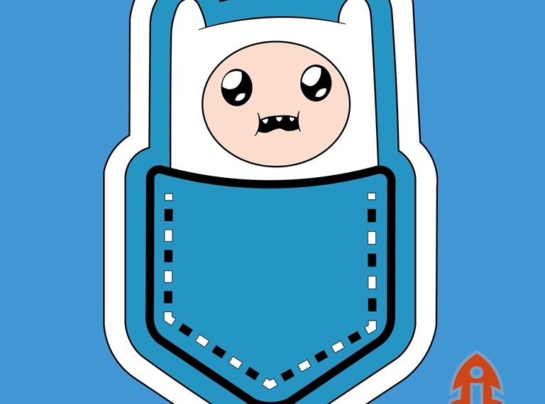 Finn Hora de Aventura en Bolsa de Playera