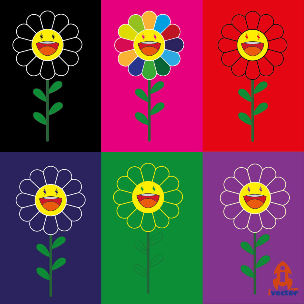 J BALVIN LOGO FLOR EPS PDF EDITABLE