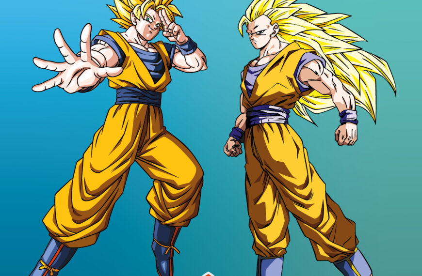 Goku saiyayin fases DBZ vector