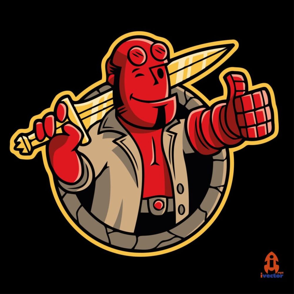 Helboy Chibi Vector