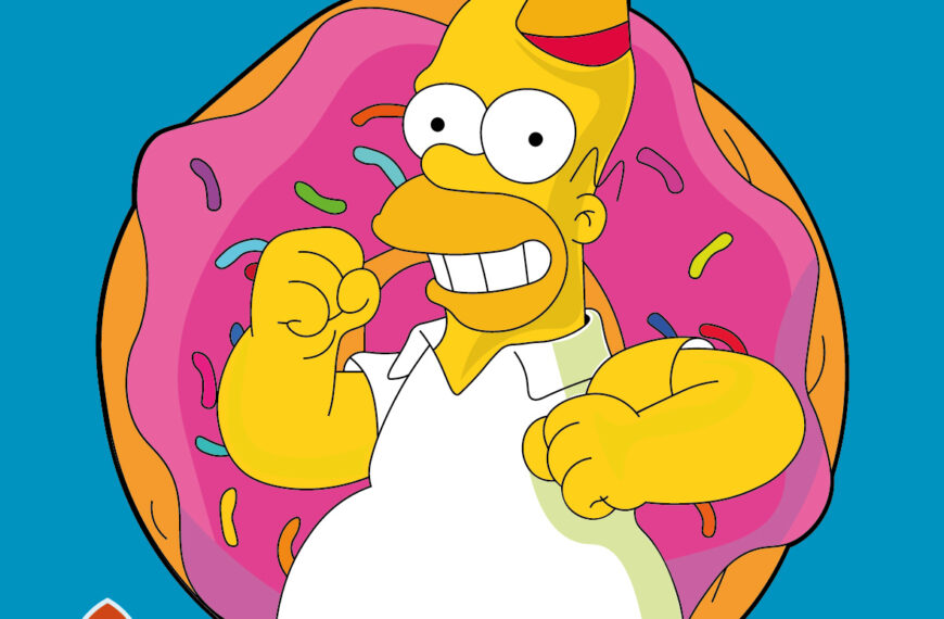 Homero Simpson Dona Fiesta Vector
