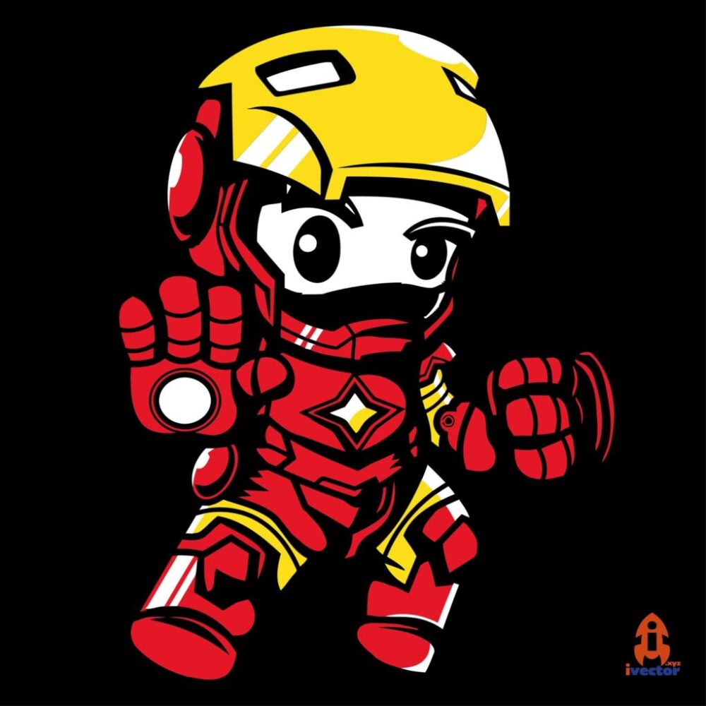 Ironman MARVEL Vector EPS PDF