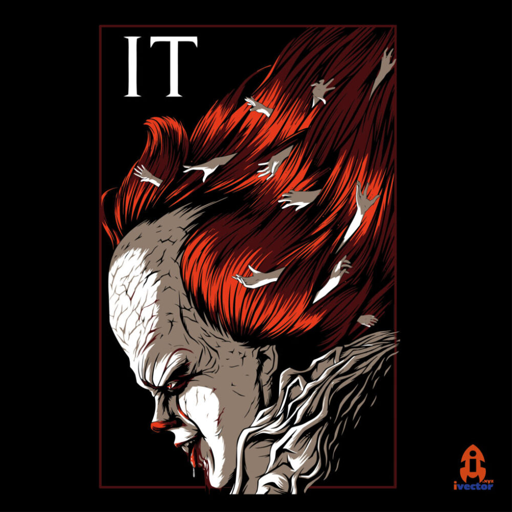 IT Terrorífico vector