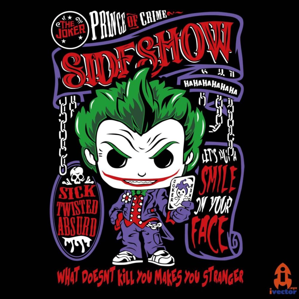 Joker Funko Vector