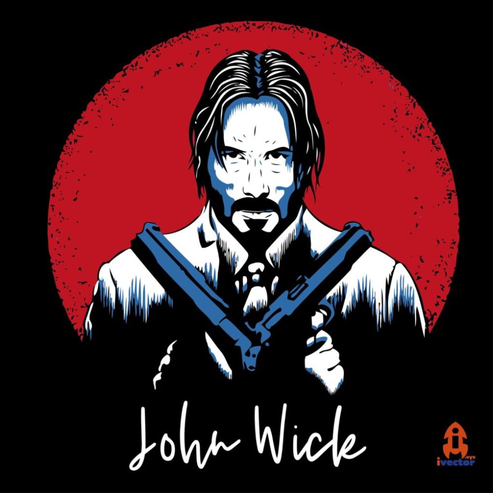 John Wick vector