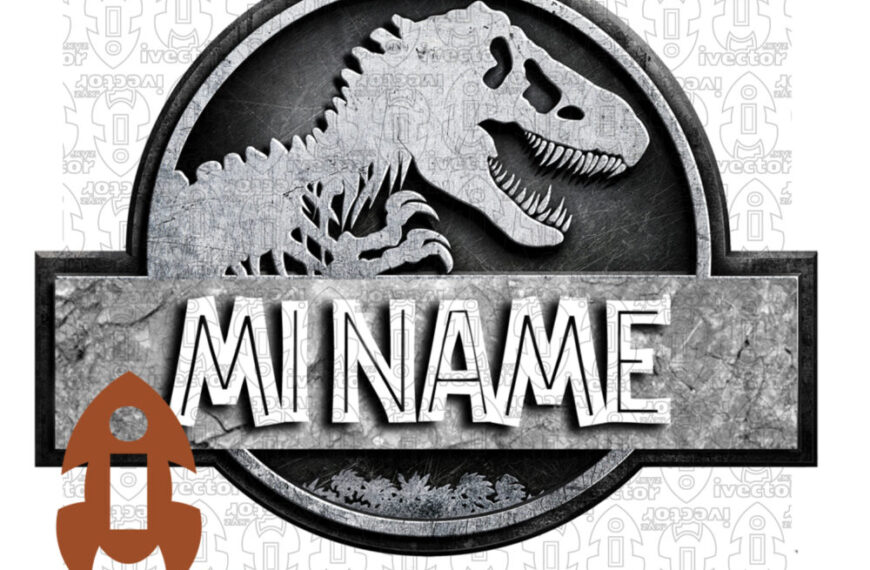 LOGO JURASSIC PARK EDITABLE PSD FUENTE
