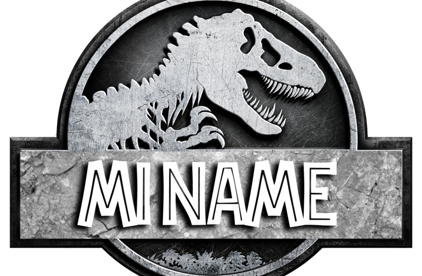 Logo Jurassic World Editable PSD gratis