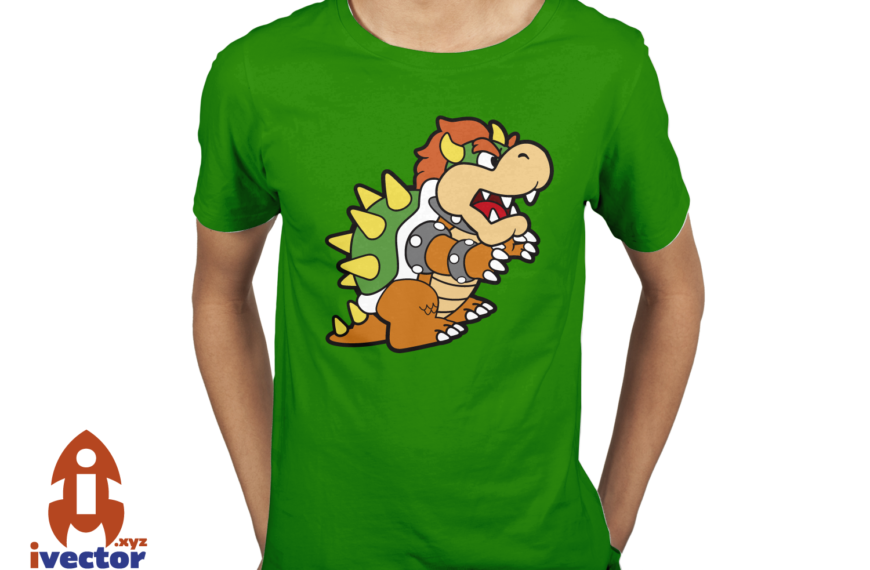 Koopa Mario Bross Vector Eps