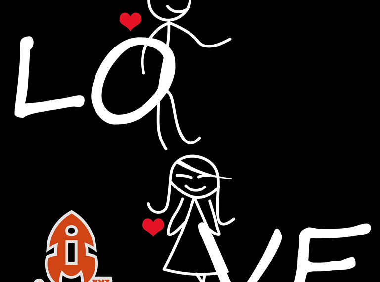 Pareja Dibujo Amor Vector