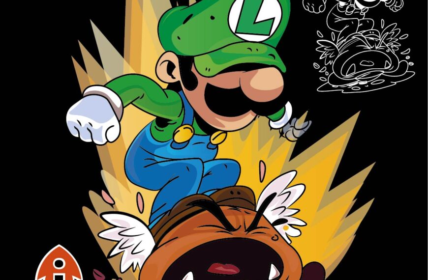 LUIGI BROSS TORTUGA VECTOR EPS SUPERMARIO