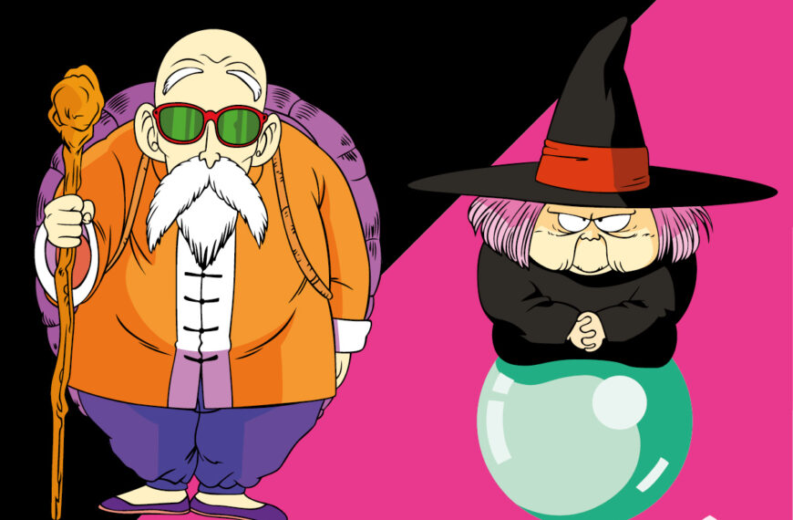 Maestro Roshi and Uranai Baba DBZ eps