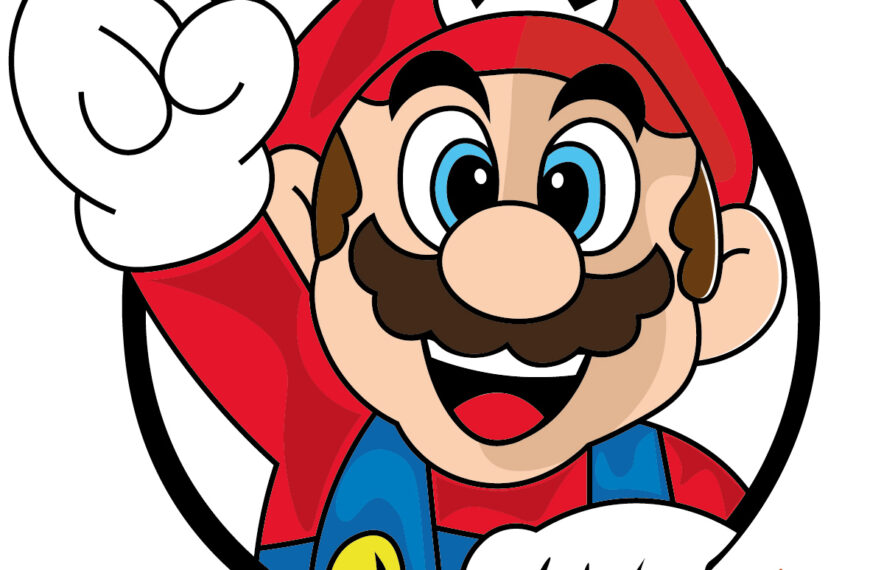Super Mario Bros vector eps PDF