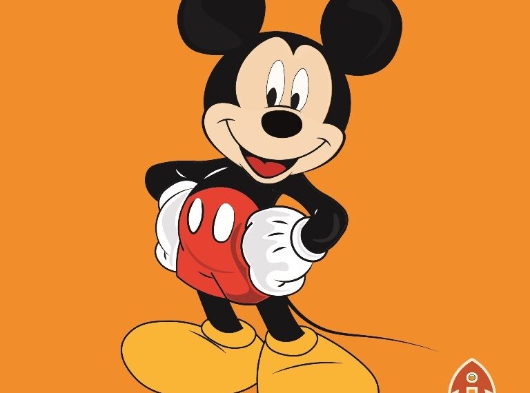 Mickey Mouse Vector Editable