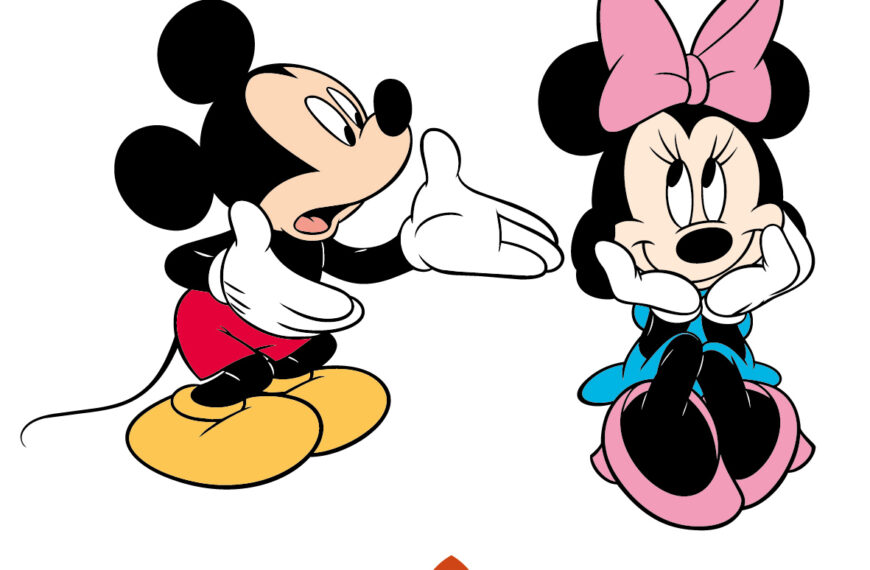 Mickey And Minnie Vector EPS