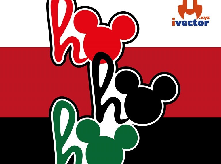 Mickey ho ho ho Logo Vector