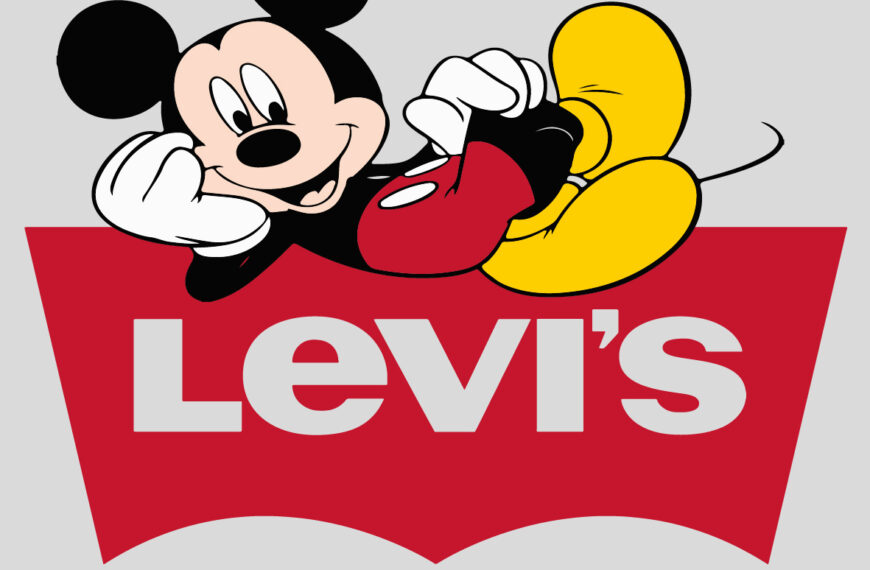 Mickey Logo Levis Vector Editable Eps