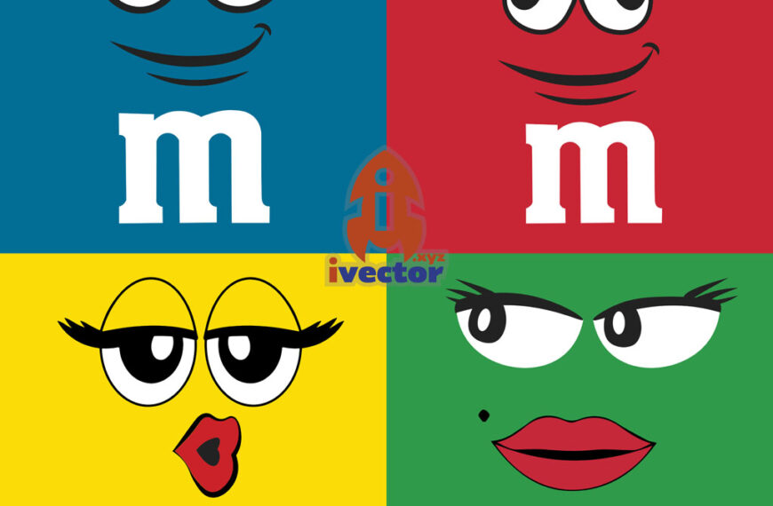M&M caritas vectores colores dúos y parejas