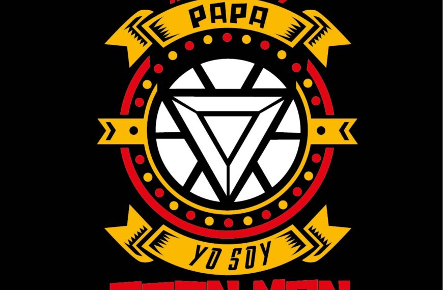 NO SOLO SOY PAPÁ, YO SOY IRONMAN VECTOR EPS PDF