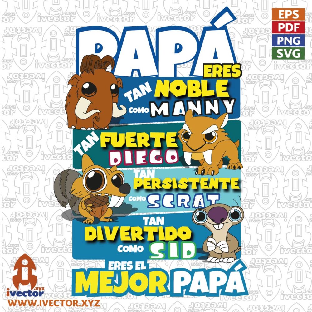 noble-animales-era VECTORES Y RECURSOS
