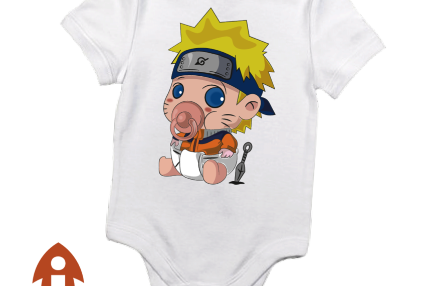 Naruto Bebé Pañalero Vector