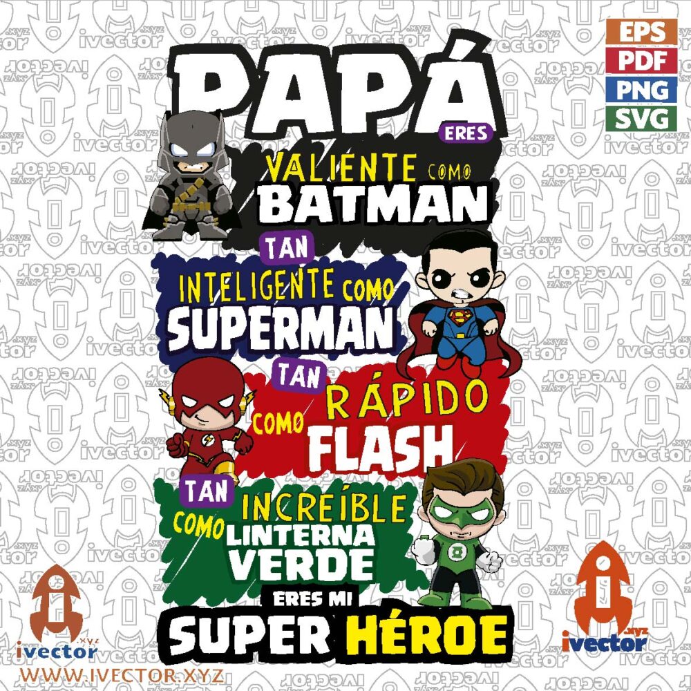 papa-es-tan-fuere-como-dc-heroes-01-01 VECTORES Y RECURSOS