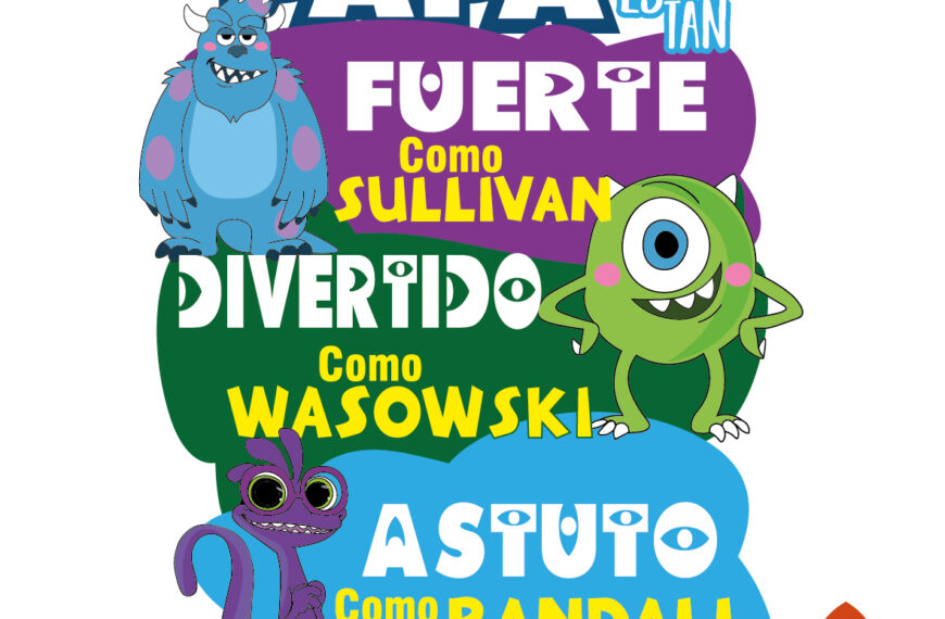 Papá es tan como…. Monster Inc Vector Eps Pdf