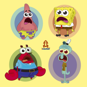 personajes-bob-esponja-asombrados-01-300x300 VECTORES Y RECURSOS