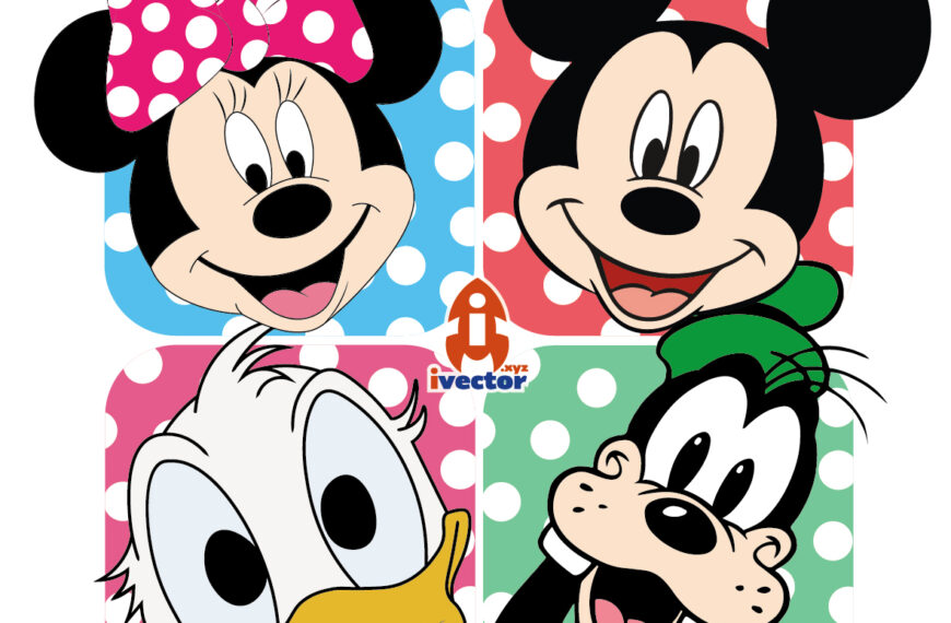 Personajes Mickey Mouse colores Eps Pdf