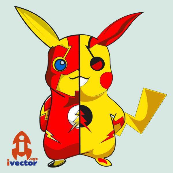 pikachu-flash-vector-01-600x600 Ivector - Recursos Ilimitados DTF