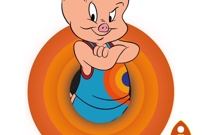 Porky Space Jam Eps Pdf Vector Looney Tunes