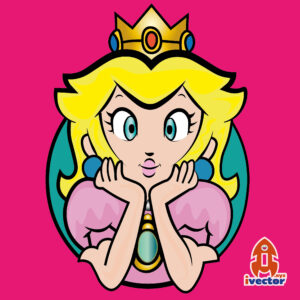 princesa-peach-vector-01-300x300 VECTORES Y RECURSOS