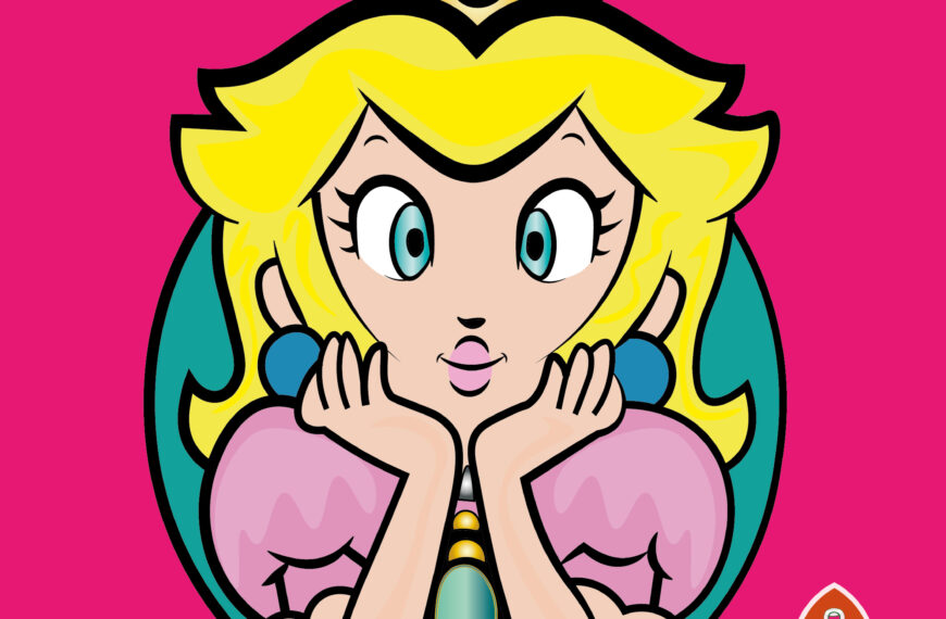 Princesa Peach Corona Mario Bros Eps