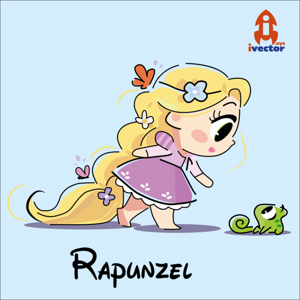 Rapunzel.- Princesas Disney